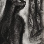 charcoal painting