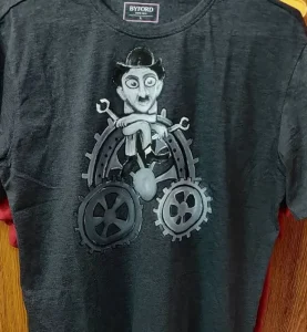 charlie chaplin t-shirt